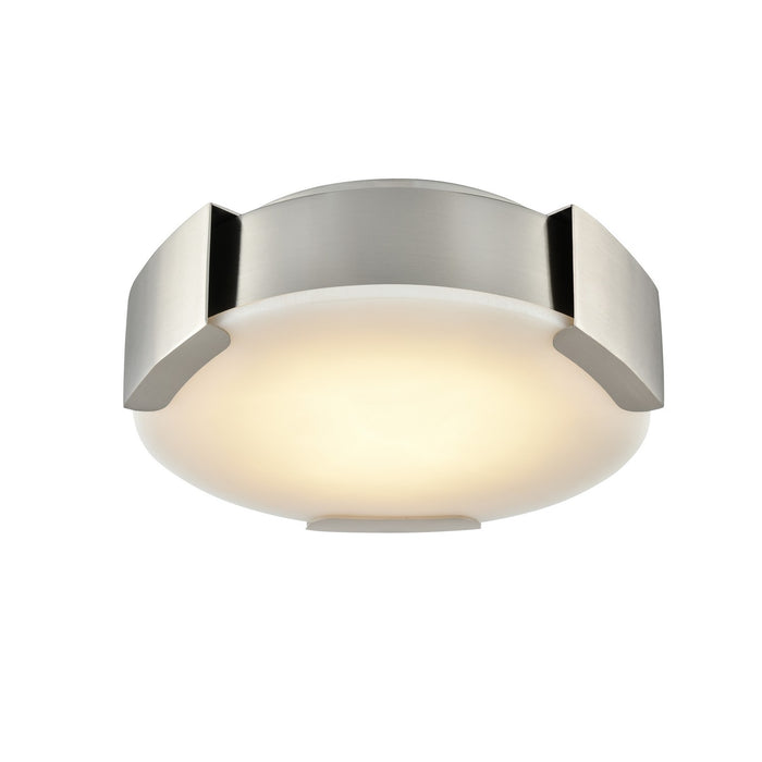 DVI Lighting - DVP42018SN-AFA - LED Flush Mount - Petra - Satin Nickel