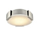 DVI Lighting - DVP42018SN-AFA - LED Flush Mount - Petra - Satin Nickel