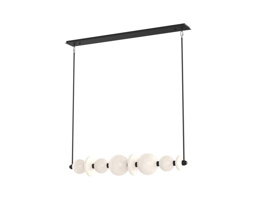 DVI Lighting - DVP48104EB-TO - LED Linear Pendant - Corsair - Ebony