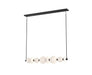DVI Lighting - DVP48104EB-TO - LED Linear Pendant - Corsair - Ebony