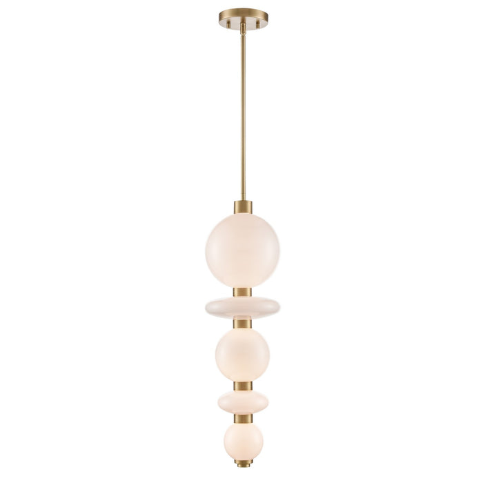 DVI Lighting - DVP48110BR-TO - LED Pendant - Corsair - Brass