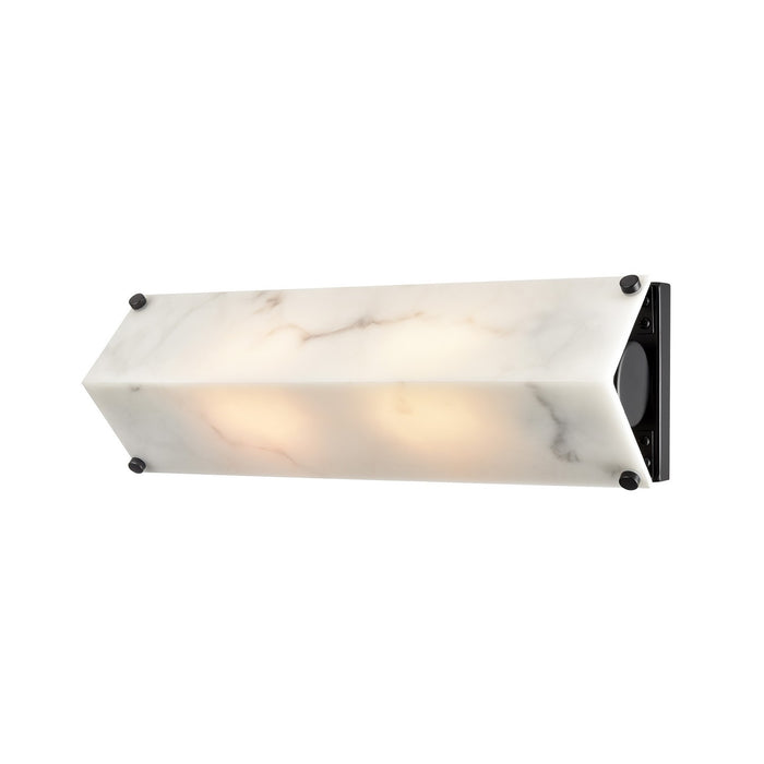 DVI Lighting - DVP49601EB-GFA - Two Light Wall Sconce - Pavilion - Ebony