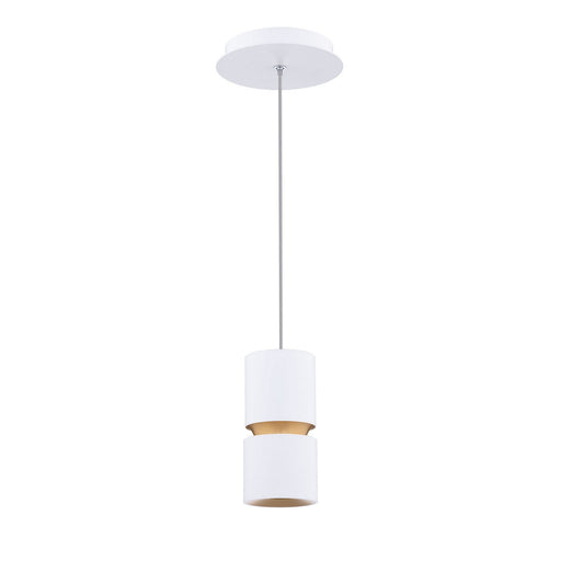 Pedistal LED Pendant White