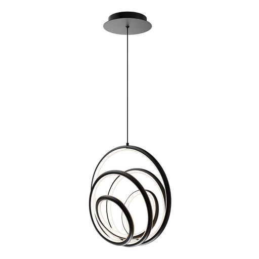 Hoopla LED Pendant Black