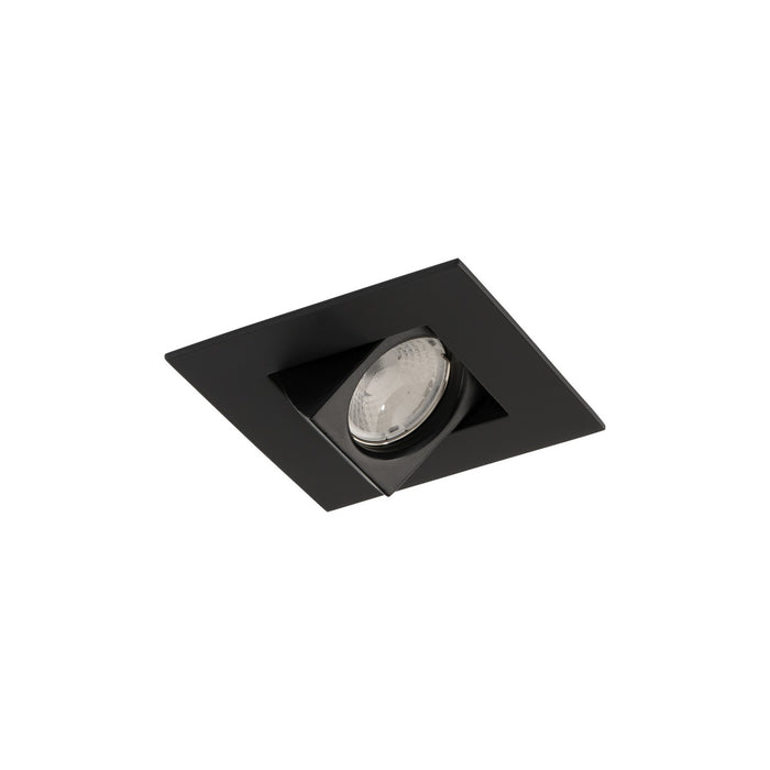 W.A.C. Lighting - R2BSA-FCS-BK - LED Trim and Remodel Housing - Ocularc - Black