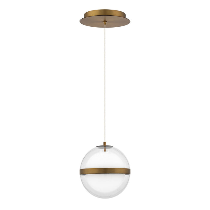 W.A.C. Lighting - PD-77506-30-AB - LED Pendant - Cyllindra - Aged Brass