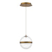 W.A.C. Lighting - PD-77506-30-AB - LED Pendant - Cyllindra - Aged Brass