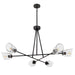 Maxim - 26266SSDBZ - Six Light Chandelier - Keppe - Dark Bronze