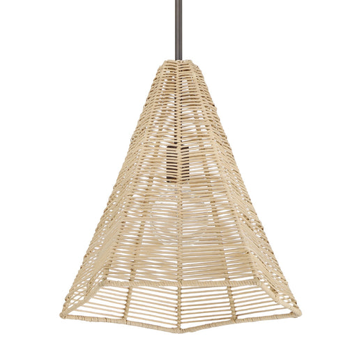 Comet One Light Pendant Matte Bronze