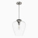 Hunter - 49010 - One Light Pendant - Vidria - Brushed Nickel