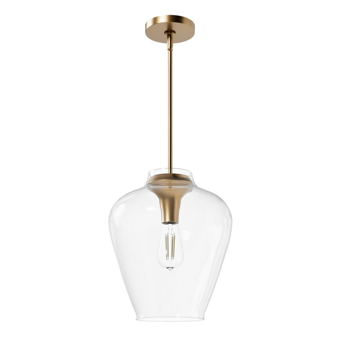 Hunter - 49012 - One Light Pendant - Vidria - Alturas Gold