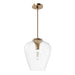 Hunter - 49012 - One Light Pendant - Vidria - Alturas Gold