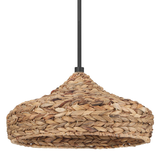 Cambria One Light Pendant Matte Black