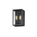 Maxim - 30691CLBK - Two Light Outdoor Wall Sconce - Magnus - Black