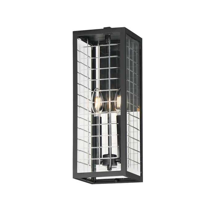 Maxim - 30693CLBK - Two Light Outdoor Wall Sconce - Magnus - Black