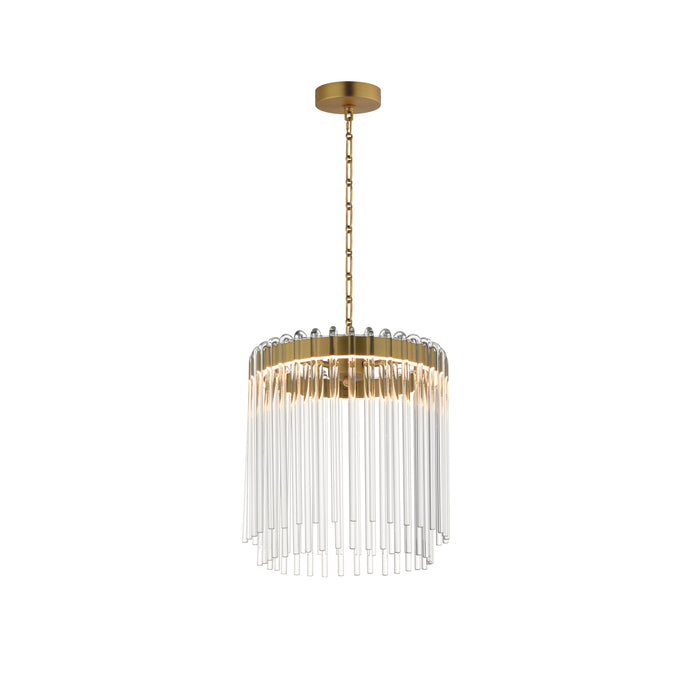 Maxim - 38421CLNAB - LED Pendant - Jolie - Natural Aged Brass