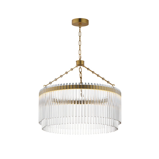 Jolie LED Pendant Natural Aged Brass