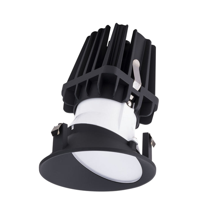 W.A.C. Lighting - R4FRWL-TWA-BK - LED Trim - 4In Fq Downlights - Black