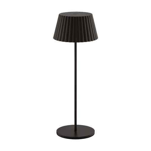 Pleat LED Table Lamp Black