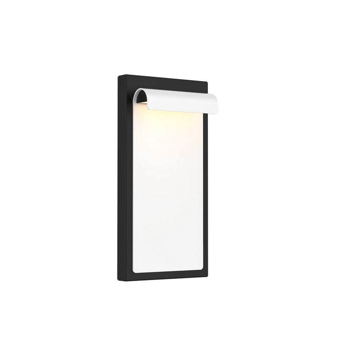 W.A.C. Lighting - WS-W250212-CS-WTBK - LED Wall Sconce - Cap - White on Black