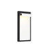 W.A.C. Lighting - WS-W250212-CS-WTBK - LED Wall Sconce - Cap - White on Black