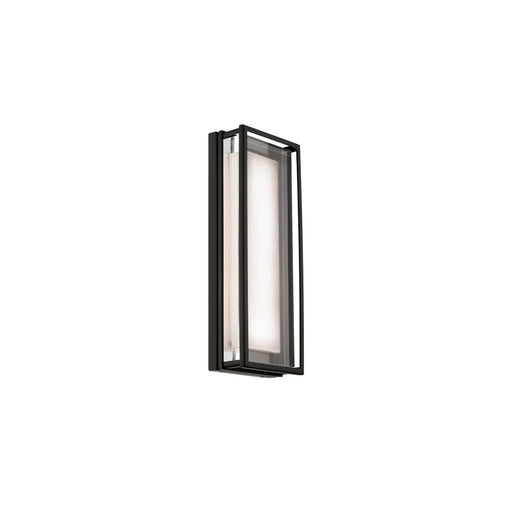 Beech LED Outdoor Wall Sconce Black