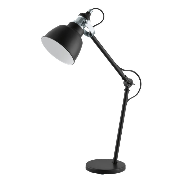 Eglo USA - 203516A - One Light Table Lamp - Thornford - Matte Black & Chrome