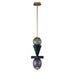 Kalco - 518755WB - LED Mini Pendant - Demi - Winter Brass