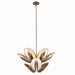 Kalco - 523355PAB - LED Pendant - SPAT - Pearlized Antique Brass