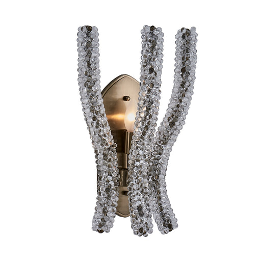CORAL One Light Wall Sconce Brushed Champagne Gold