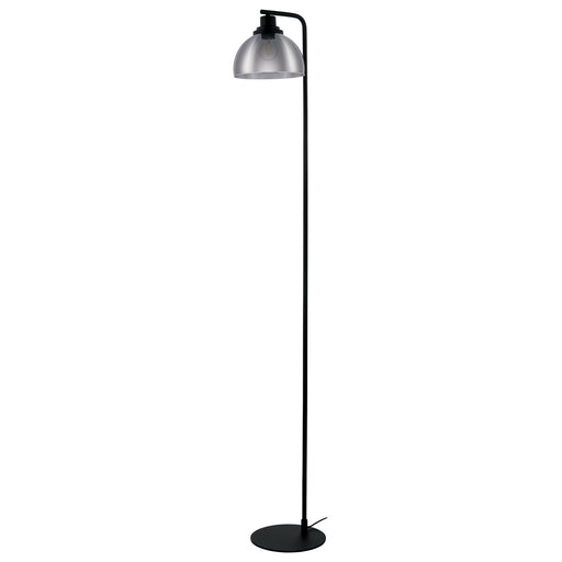 Belser One Light Floor Lamp Black