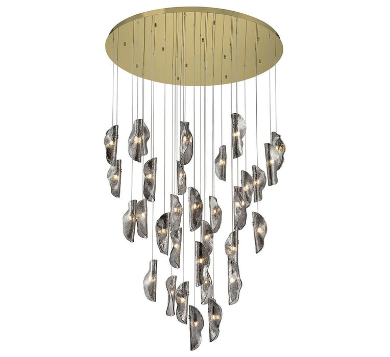 Lib & Co. - 10169-019-07 - LED Chandelier - Sorrento - Gold