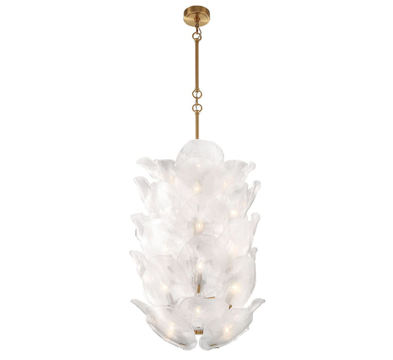 Lib & Co. - 12057-039 - 40 Light Chandelier - Corato - Brushed Brass