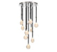 Lib & Co. - 12065-02 - LED Chandelier - Bellissima - Black Sleeves
