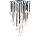 Lib & Co. - 12067-02 - LED Chandelier - Bellissima - Black Sleeves