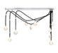 Lib & Co. - 12068-02 - LED Chandelier - Bellissima - Black Sleeves