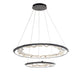 Lib & Co. - 12164-040 - LED Chandelier - Nettuno - Brushed Grey
