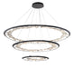 Lib & Co. - 12165-040 - LED Chandelier - Nettuno - Brushed Grey