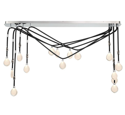 Lib & Co. - 12177-02 - LED Chandelier - Bellissima - Black Sleeves