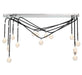 Lib & Co. - 12177-02 - LED Chandelier - Bellissima - Black Sleeves