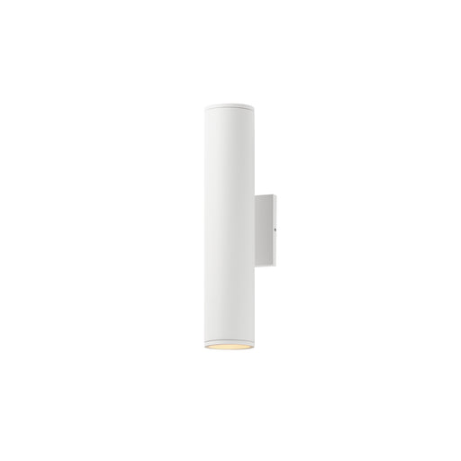 Caldera LED Outdoor Wall Sconce White