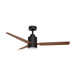 Maxim - 88708BKWN - 52 Inch Ceiling Fan - Falcon - Black / Walnut