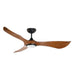 Maxim - 88755WTBKWN - 56 Inch Ceiling Fan - Keanu - Black / Walnut