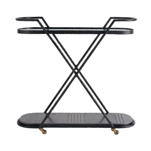 Nakoa Bar Cart Blackened Iron