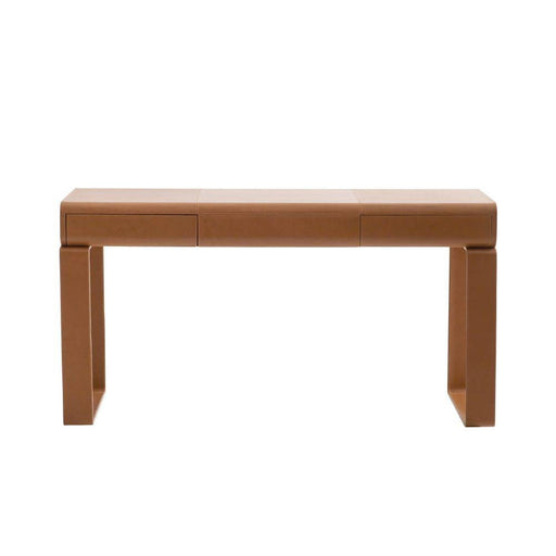 Meyer Desk Russet Leather
