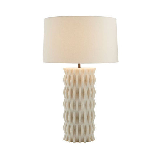 Nago One Light Table Lamp Ivory