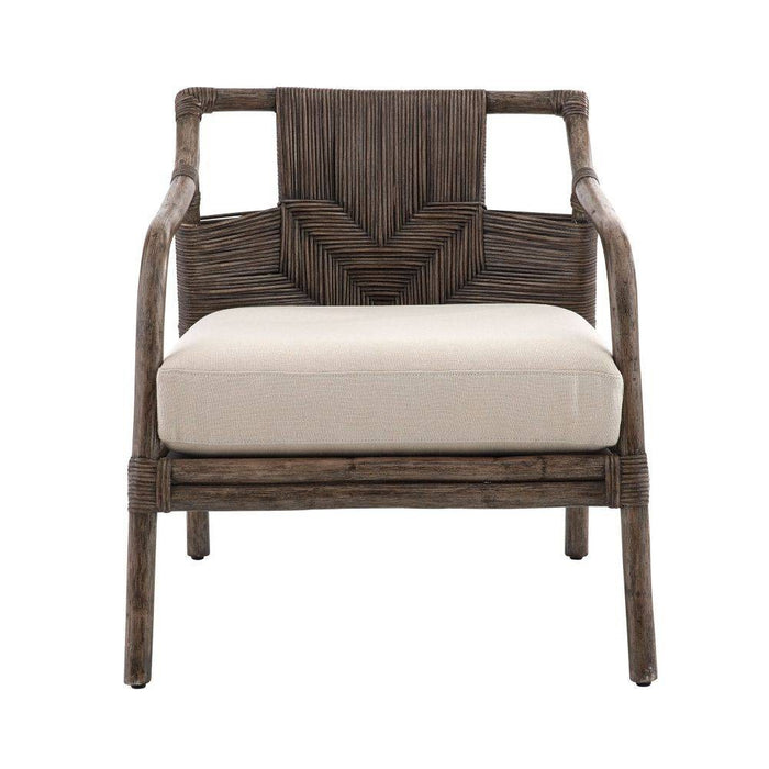 Arteriors - 5671 - Lounge Chair - Newton - Bone Linen