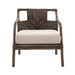 Arteriors - 5671 - Lounge Chair - Newton - Bone Linen