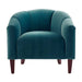 Arteriors - 8130 - Accent Chair - Misha - Peacock Velvet