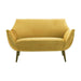 Arteriors - 8163 - Settee - Leandro - Marigold Velvet